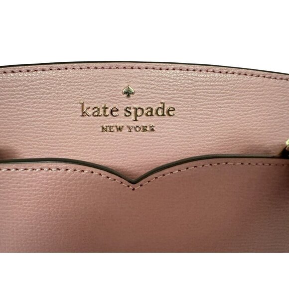 Kate Spade Frannie Medium Satchel Shoulder Bag Purse Handbag Pink Lip Balm NWT - Picture 12 of 13
